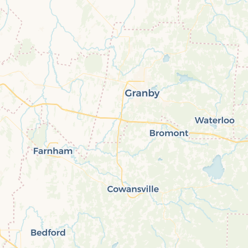 map of Granby
