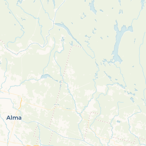 map of Alma