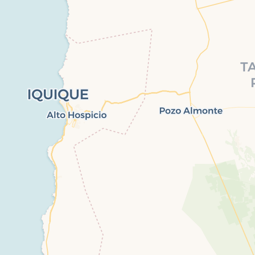 map of Iquique