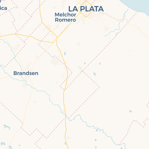 map of La Plata