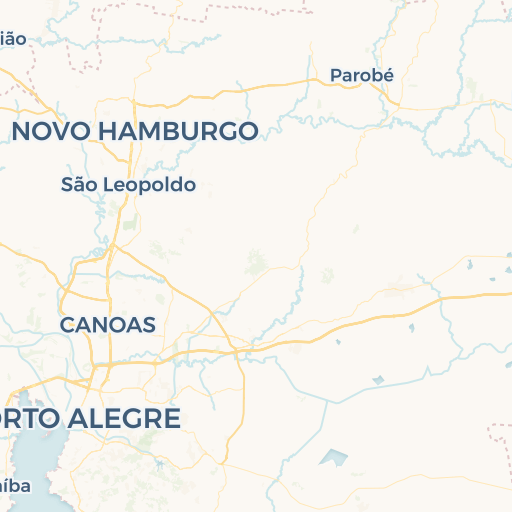 map of Canoas