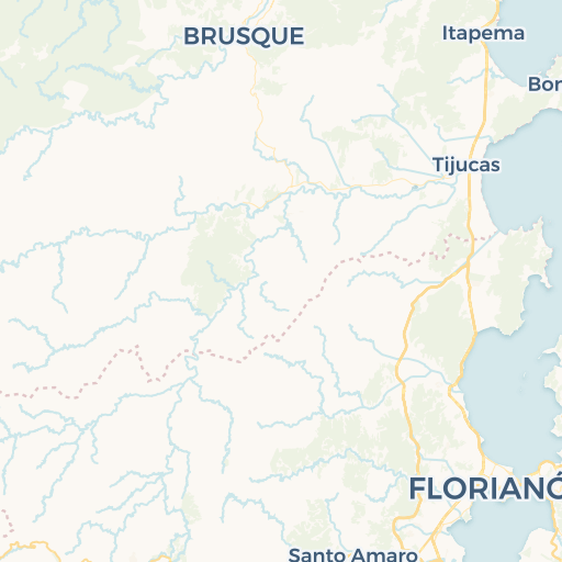 map of Florianópolis