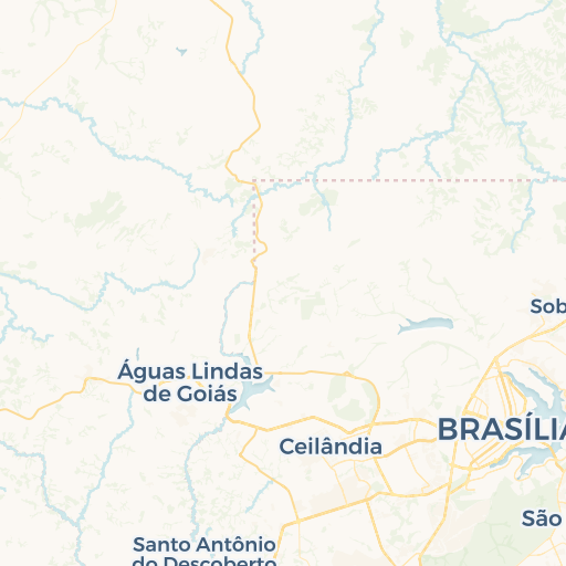 map of Brasilia