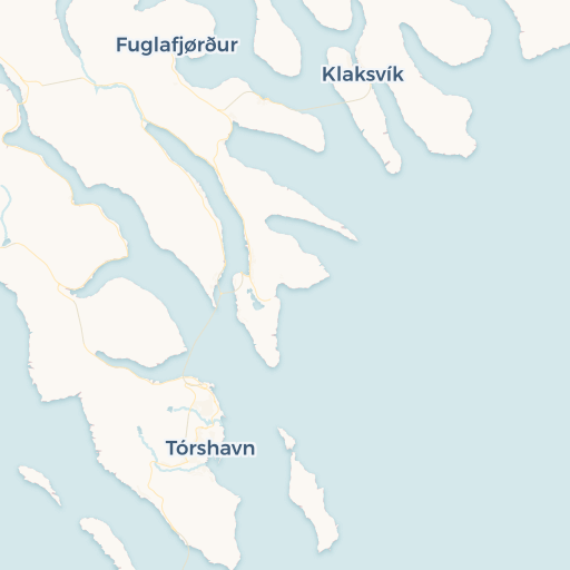 map of Tórshavn