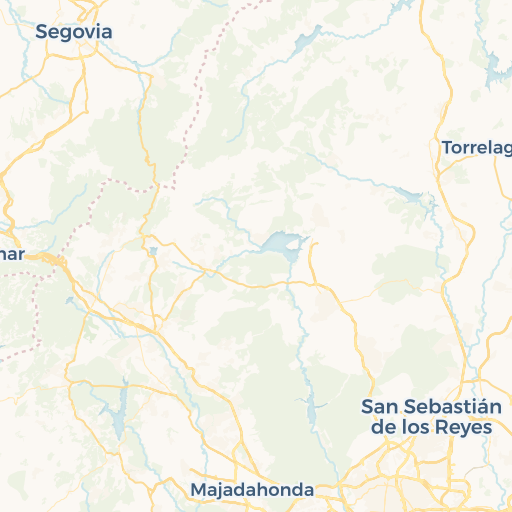 map of Segovia