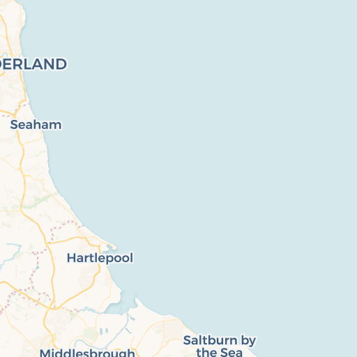 map of Middlesbrough
