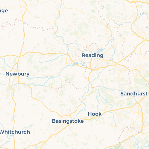 map of Camberley