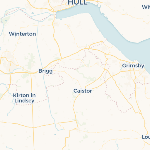 map of Grimsby