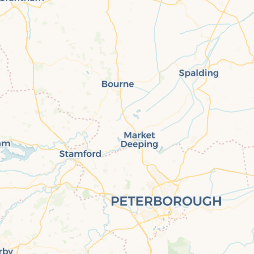 map of Peterborough