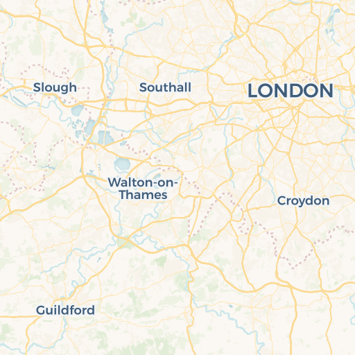 map of Guildford
