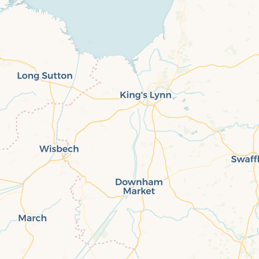 map of Wisbech