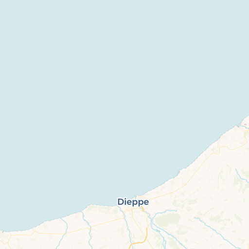 map of Dieppe