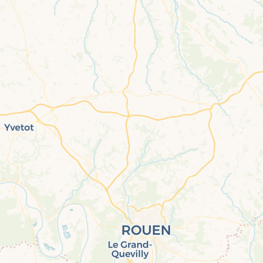 map of Rouen