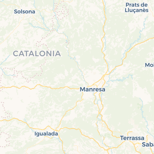 map of Igualada