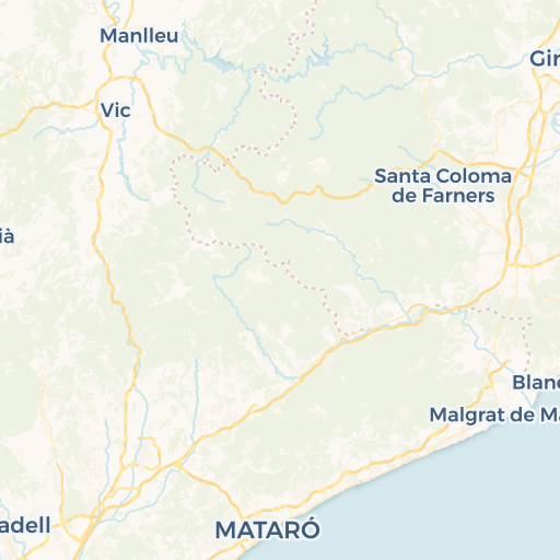 map of Granollers