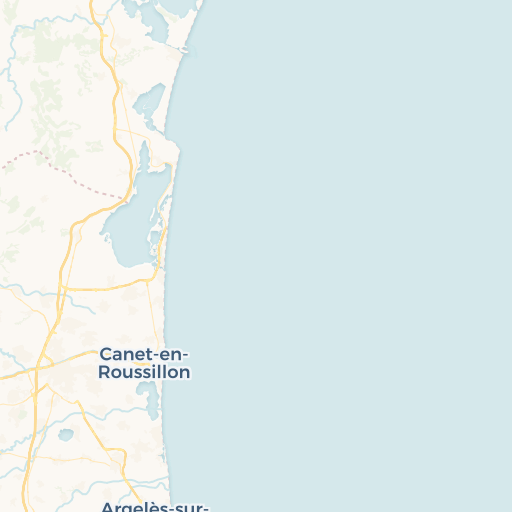map of Perpignan