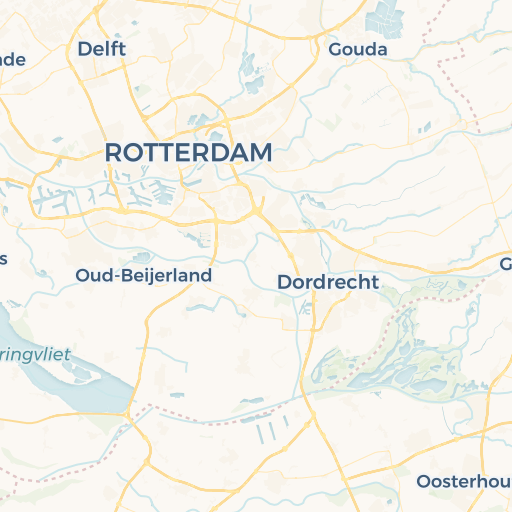 map of JE Rotterdam
