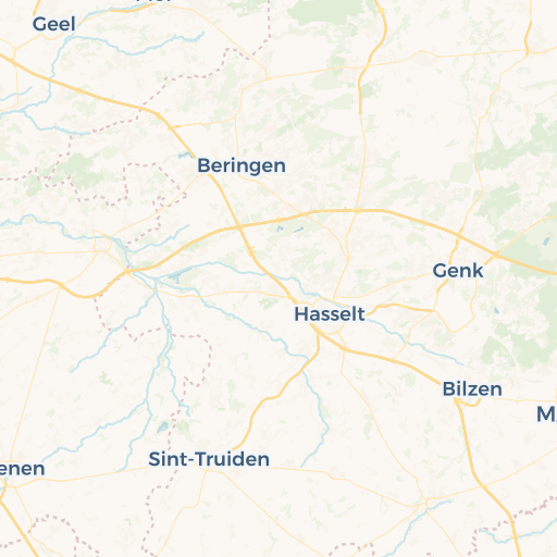 map of Geel
