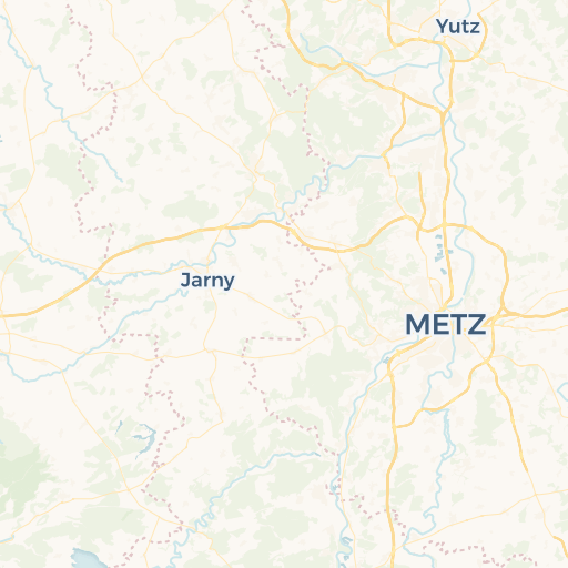 map of Metz