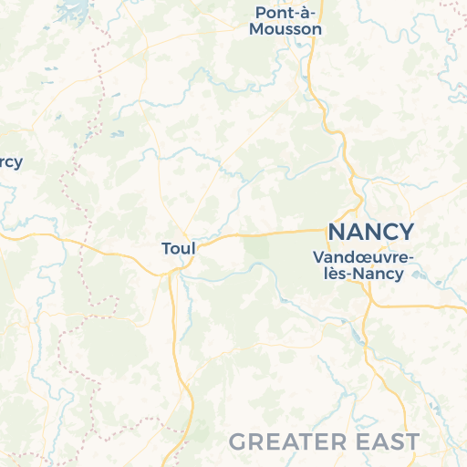 map of Nancy