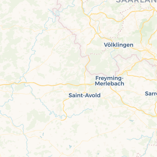 map of Saarbrücken