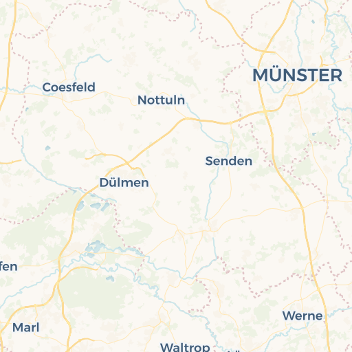 map of Münster