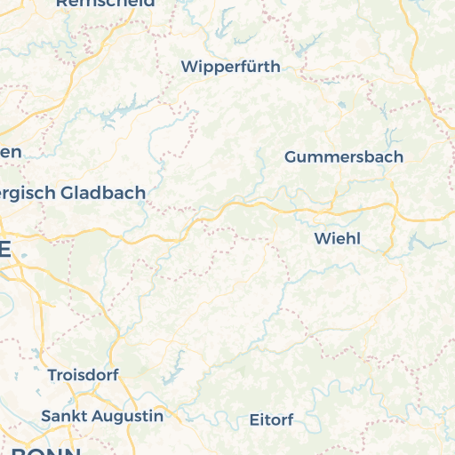 map of Wermelskirchen