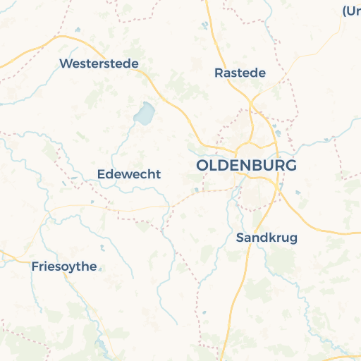 map of Oldenburg