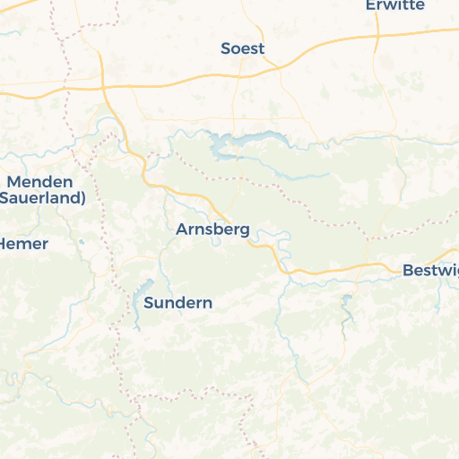 map of Werl