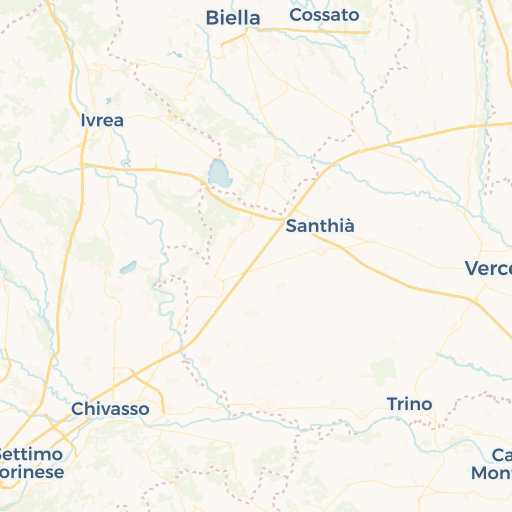 map of Ivrea
