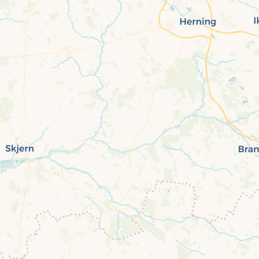 map of Herning