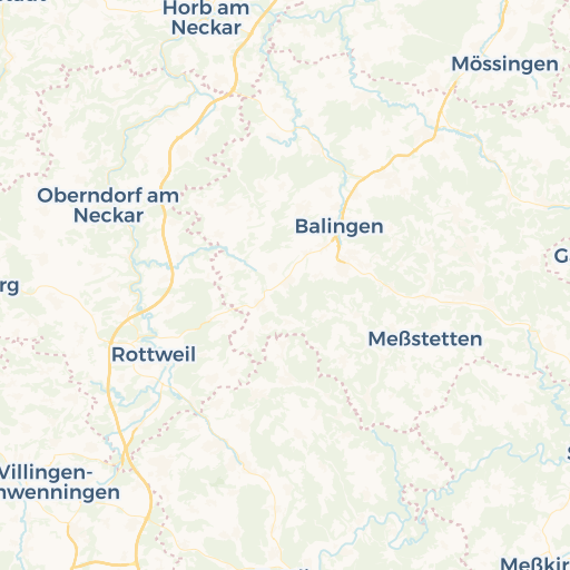 map of Rottweil