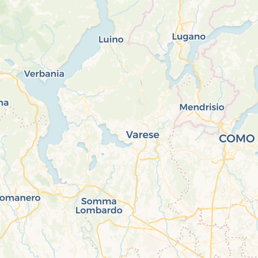 map of Varese