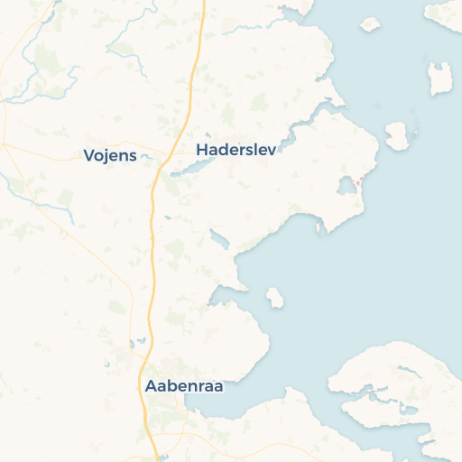 map of Aabenraa