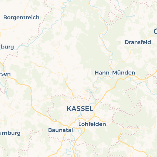 map of Kassel