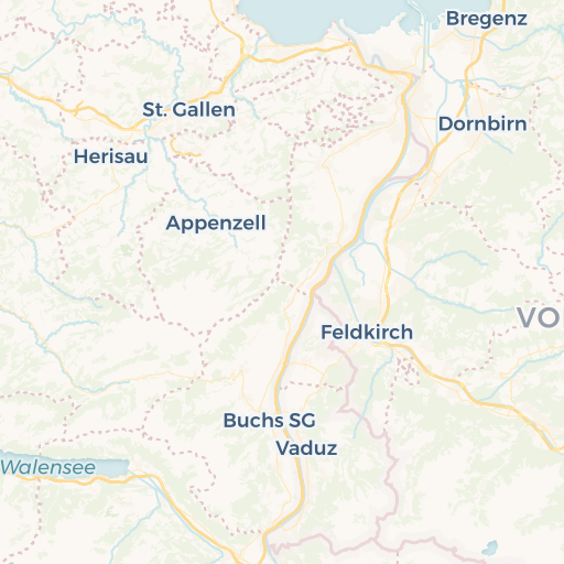 map of Gossau