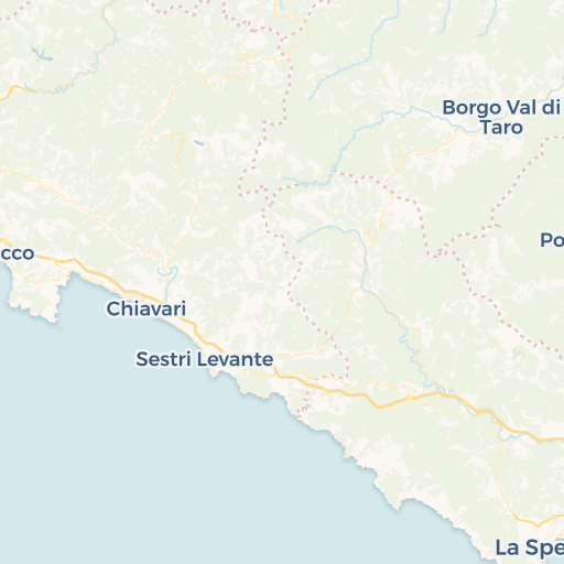 map of Chiavari