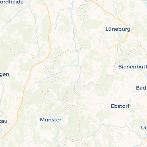 map of Lüneburg