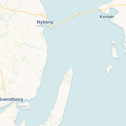 map of Svendborg