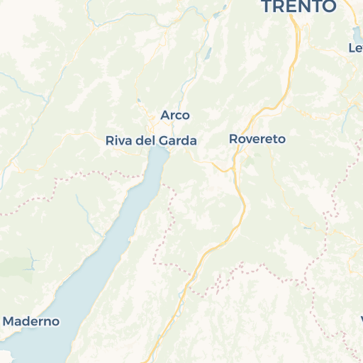 map of Trento