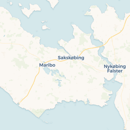 map of Nørre Alslev