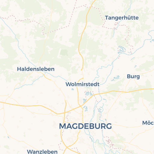 map of Magdeburg