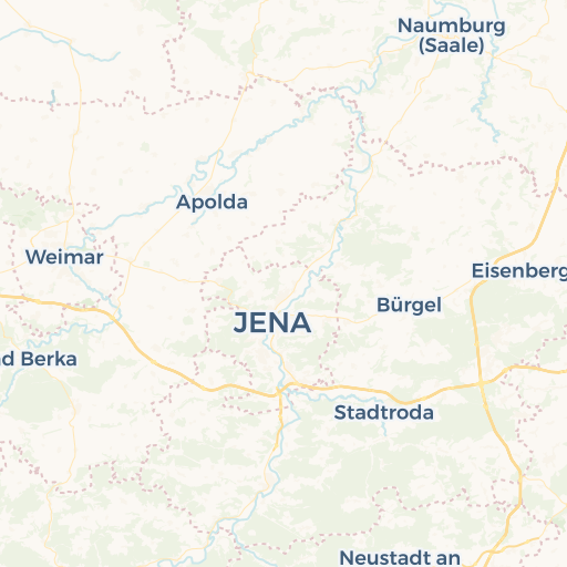 map of Jena