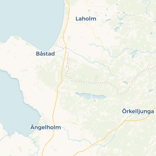 map of Ängelholm