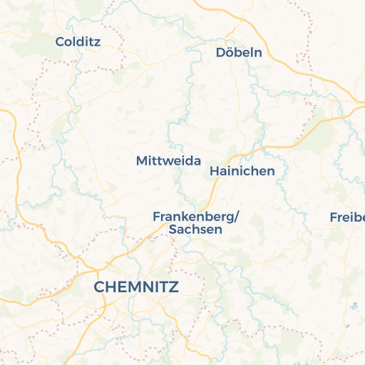 map of Chemnitz