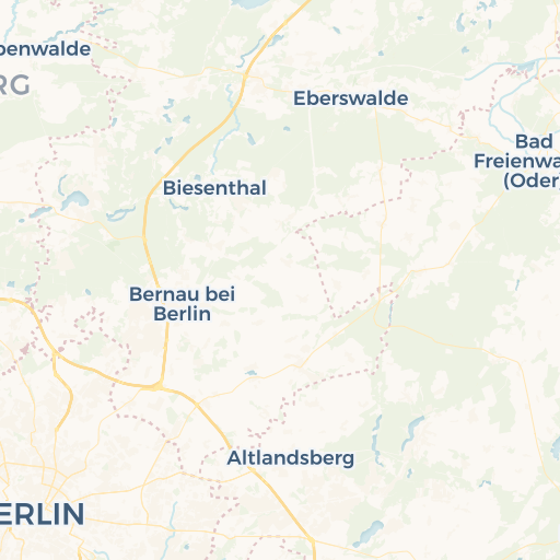 map of Eberswalde