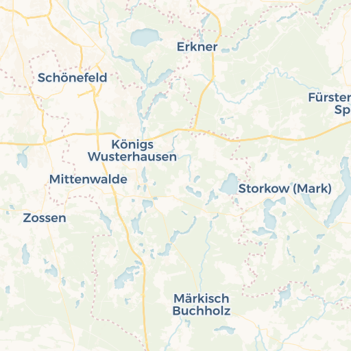 map of Woltersdorf