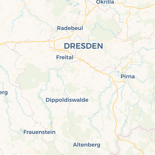 map of Freital