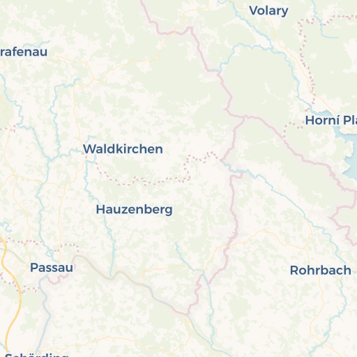 map of Passau