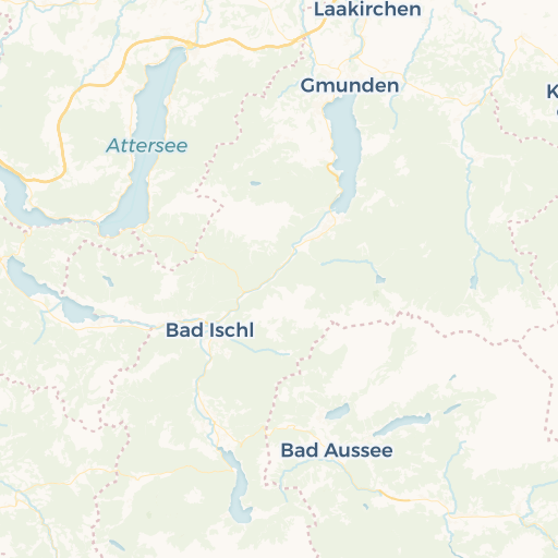 map of Gmunden